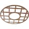 Ekena Millwork O'Neal Wood Fretwork Pierced Ceiling Medallion, Walnut, 22"OD x 8"ID x 3/8"T CMWP22X22X0375ONWA - alternate 5